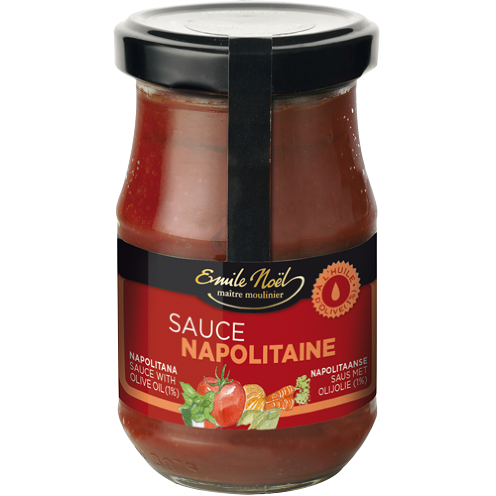 Sauce napolitaine bio 190g, à base de tomates et légumes Course en