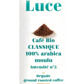Café 100% arabica moulu bio - 250g