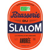 Bière ambrée Slalom - 75cl
