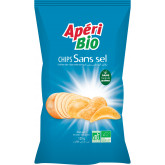 Chips sans sel - 125g