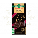 Chocolat noir 75% Pérou Bonneterre - 80g