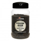 Poivre noir en grains bio Cook - 200g