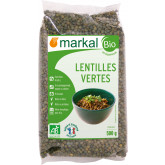 Lentilles vertes bio 500g