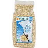 Riz bio glutineux brun doux - 500g