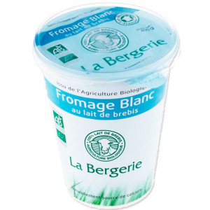 Fromage blanc lait de brebis bio - 400g